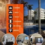 Apartamento com 2 dormitórios à venda, 48 m² por R$ 280.000,00 - Areias - São José/SC