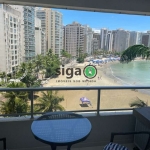 Apartamento á venda no Guarujá, de 97m, 3 quartos (1 suíte), com vista para o mar.