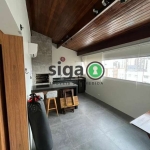 Cobertura disponível para locação na Vila Mascote, com 2 quartos e 2 vagas.