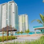 Cond. Brasil Beach Home Resort Cuiabá: Apartamento de 88m² à venda, 2 quartos, semimobiliado - Ribe