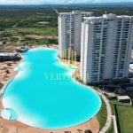 Condomínio Brasil Beach Home Resort Cuiabá: Apartamento à venda, 138m², semimobiliado - Ribeirão do