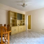 Se você está procurando apartamento em um prédio com segurança, então este é o apartamento ideal para você. &lt;BR&gt;&lt;BR&gt;Apartamento 1 dormitório, semi mobiliado, living amplo com dois ambiente