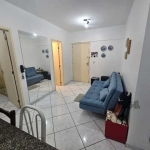 Apartamento tipo Flat totalmente mobiliado com 35,58 m² privativos, 5º andar, apto 504, sala, dormitório, com ar condicionado, living com cozinha, banheiro com box blindex.&lt;BR&gt;&lt;BR&gt;Serviços