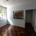 Apartamento de um quarto, térreo de frente com sala, cozinha e banheiro.&lt;BR&gt;O bairro Santana Localizado na área leste, bem próximo à região central de Porto Alegre,  é conhecido por ser um local