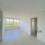 Apartamento Novo para comprar com linda vista para o Jardim Botânico, com 53m² privativos, 1 dormitório, living com piso porcelanato, cozinha americana com churrasqueira, sanca em gesso pronta com esp