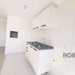 Apartamento DE FRENTE com churrasqueira, amplo, bem iluminado, 2 dormitórios sendo 1 suíte, cozinha americana e 1 vaga coberta.&lt;BR&gt;&lt;BR&gt;O Edifício Felicitá Alto Petrópolis oferece uma infra