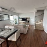 Cobertura à venda - Moóca - 182 m2 -  3 suites - 3 vagas de garagem,  todos com armários, sala para 2 ambientes com sacada, espaço gourmet