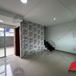 Apartamento Tatuapé Duplex com 2 quartos, sala 2 ambientes, 1 banheiros, 1 lavabo, terraço. 55m² de área. elevador