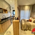 Studio 25 m², Vila Regente Feijó, novo, vaga opcional, 01 quarto, sala, cozinha, banheiro e sacada, prox ao shopping analia franco.