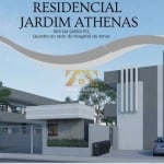 Casa 2/4, sendo 1 suíte, 52 m² - 1103 sul (Arse 111) - Residencial Jardim Athenas - Palmas/TO