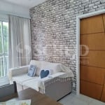 Apartamento decorado e mobiliado para locação com 2 dormitórios, sala com varanda. Lazer completo