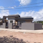 BELÍSSIMA CASA NOVA DE ESQUINA,COM PISCINA,A VENDA NO BALNEÁRIO ITAPOÁ