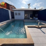 Casa lote inteiro em Itanhaém 3 quartos piscina churrasqueira Jardim Jamaica