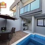 PRAIA DO SONHO 50 METROS PRAIA SOBRADO 2 SUITES PISCINA PRIVATIVA 89 m² por R$ 507.000  ITANHAEM