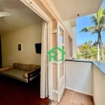 Apartamento na Praia, 1 Dormitório,  Enseada - Guarujá/SP