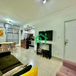 Apartamento reformado, beira mar, 2 dormitórios (1 suíte), 1 vaga, Pitangueiras, Guarujá/SP.