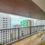 Apartamento com vista pro mar, 4 dormitórios à venda, 172 m² por R$ 1.060.000 - Pitangueiras - Guarujá/SP