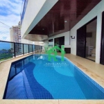 Apartamento com 4 dormitórios para alugar, 350 m² por R$ 18.000,00/mês - Jardim Astúrias - Guarujá/SP