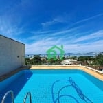 Cobertura com vista pro mar, 6 dormitórios (4 suítes), piscina, 3 vagas, 360 m²,  à venda por R$ 1.600.000 - Enseada - Guarujá/SP