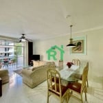 Apartamento com 3 dormitórios, 115 m² - venda por R$ 690.000,00 ou aluguel por R$ 5.000,00/mês - Pitangueiras - Guarujá/SP