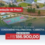 Terreno à venda em Cabreúva - Condomínio Vila Preciosa - 401m² - R$ 186.900