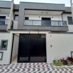 Sobrado à venda, 91 m² por R$ 459.500,00 - Maracanã - Praia Grande/SP