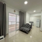 Apartamento com 1 dormitório para alugar, 50 m² por R$ 2.152,00 - Caiçara - Praia Grande/SP