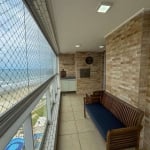 Apartamento na Mirim frente mar