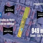 Terreno à venda na Saúde - 949,2 m²  ZEUP  -  São Paulo - SP