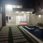 Casa com 3 suítes à venda, 210 m² por R$ 550.000 - Cidade Balnearia Novo Mundo -Carapibus,  Conde/PB