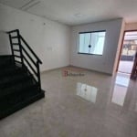 Sobrado com 3 dormitórios para alugar, 120m² - Bairro Vila Alto de Santo André - Santo André/SP