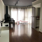 Apartamento Duplex com 1 dormitório para alugar, 90 m² - Bairro Jardim - Santo André/SP