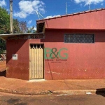 Casa com 2 dormitórios à venda, 63 m² por R$ 118.361 - Ipiranga - Ribeirão Preto/SP