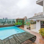 Cobertura com 3 dormitórios à venda, 285 m² por R$ 2.490.000 - Chácara Santo Antônio - São Paulo/SP