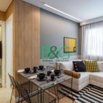 Studio com 2 dormitórios à venda, 35 m² por R$ 270.000 - Jaguaré - São Paulo/SP