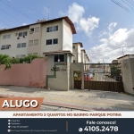 ALUGO APARTAMENTO 2 QUARTOS NO BAIRRO PARQUE POTIRA