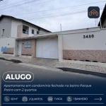 ALUGO APARTAMENTO EM CONDOMÍNIO FECHADO NO BAIRRO PARQUE POTIRA COM 2 QUARTOS