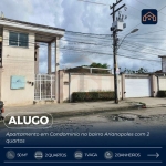 ALUGO APARTAMENTO EM CONDOMÍNIO NO BAIRRO ARIANOPOLES COM 2 QUARTOS