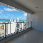 Apartamento com 3 suítes e vista definitiva para o mar