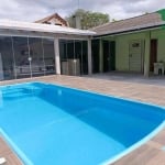 Casa para locação por dia com piscina.