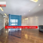 Apartamento R. Abílio Soares, 760 - Paraíso, 4 quartos, 3 vagas, 167m², Ed. Boulevard Paco Rabane