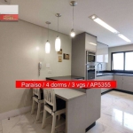 Apartamento R. Abílio Soares, 766 - Paraíso, 4 quartos, 3 vagas, 167m², Ed. Boulevard Paco Rabane