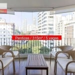 Apartamento Rua Paraguaçu, 316 - Perdizes, 3 quartos, 315m², 5 vagas, Mansao Majorca