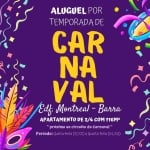 Aluguel Carnaval - Edf. Montreal - Barra, 116m², 3/4