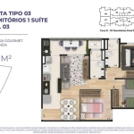 Apartamento LANÇAMENTO 3 dormitorios 1 suites  para venda  em Sorocaba no bairro Altos da Boa Vista