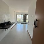 Excelente Apartamento tipo Studio na Barra, 21,60 m², vista livre, porcelanato, novo, nascente total