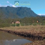 Terreno plano 5.120 metros em Morretes na Ponte Alta  já com lago e todo cercado  com tela e portão