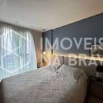 APARTAMENTO MOBILIADO 3 QUARTOS, 2 VAGAS -  LOCACAO NA PRAIA BRAVA DE ITAJAI/SC