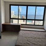 Studio à venda na Barra. 24 m2, totalmente mobiliado, vista mar. Rentabilização ou moradia.