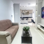 Apartamento em condomínio fechado, mobiliado e decorado